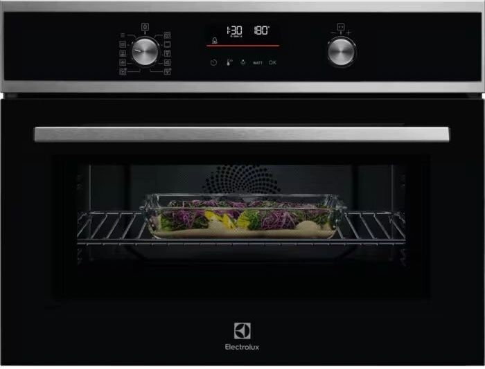 Духовой шкаф электрический Electrolux EVL6E49X, черный/нержавеющая сталь