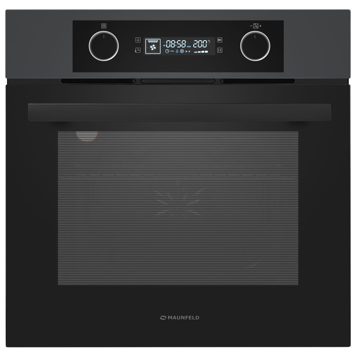 Духовой шкаф электрический Maunfeld AEOH6062G1, графит