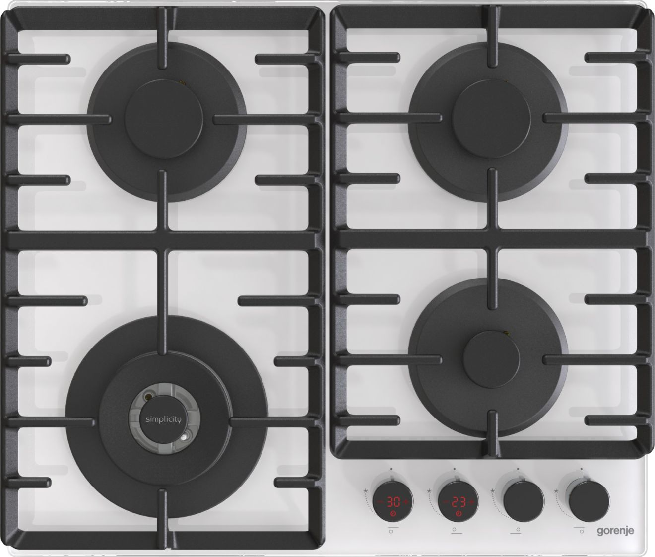 Варочная панель газовая Gorenje GKTW642SYW, белый