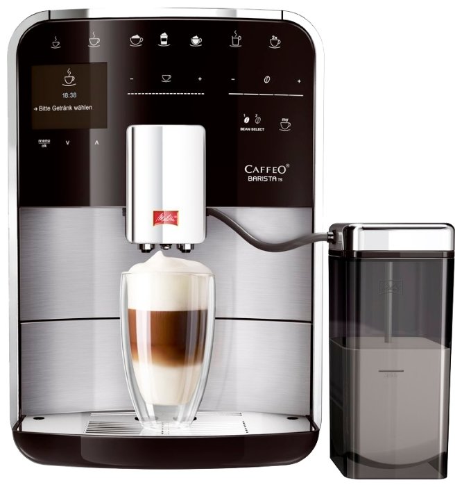 Кофемашина Melitta Caffeo Barista TS нержавеющая сталь