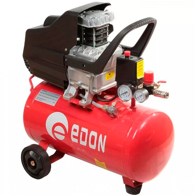 Компрессор масляный Edon OAC-25/1000, 25 л, 1 кВт