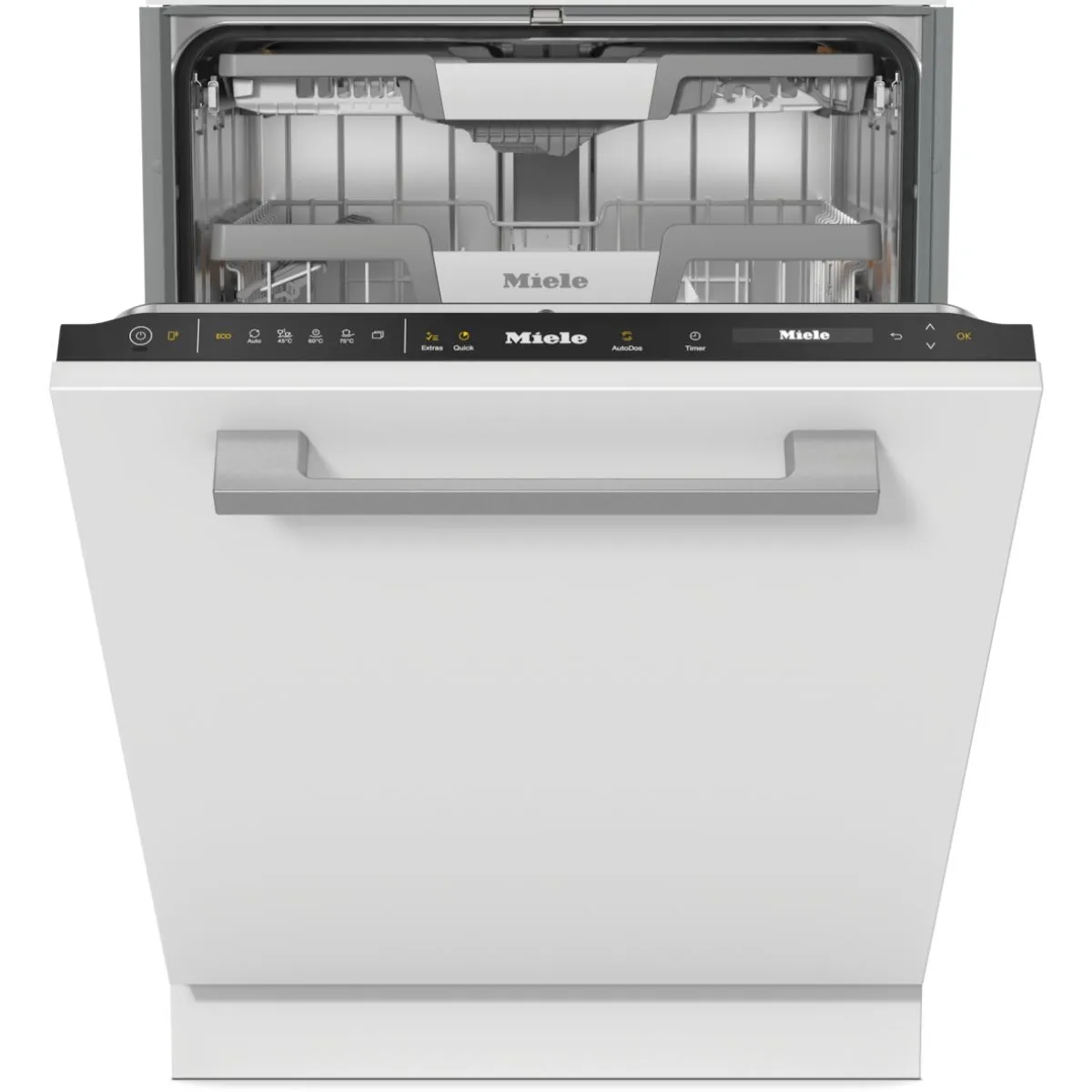 Посудомоечная машина встраиваемая Miele G 7658 SCVi XXL AutoDos OBSW Obsidian Black, черный обсидиан