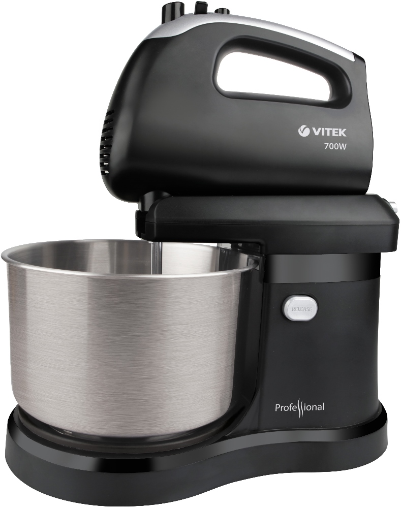 Миксер стационарный VITEK VT-1417, черный/хром