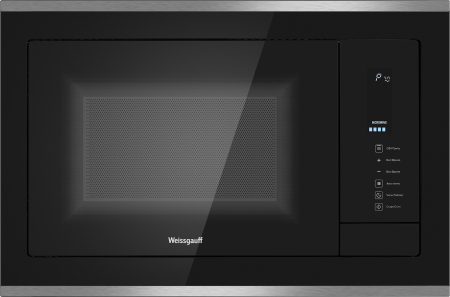 Микроволновая печь встраиваемая Weissgauff HMT-725 Touch Grill, черный/серебристый