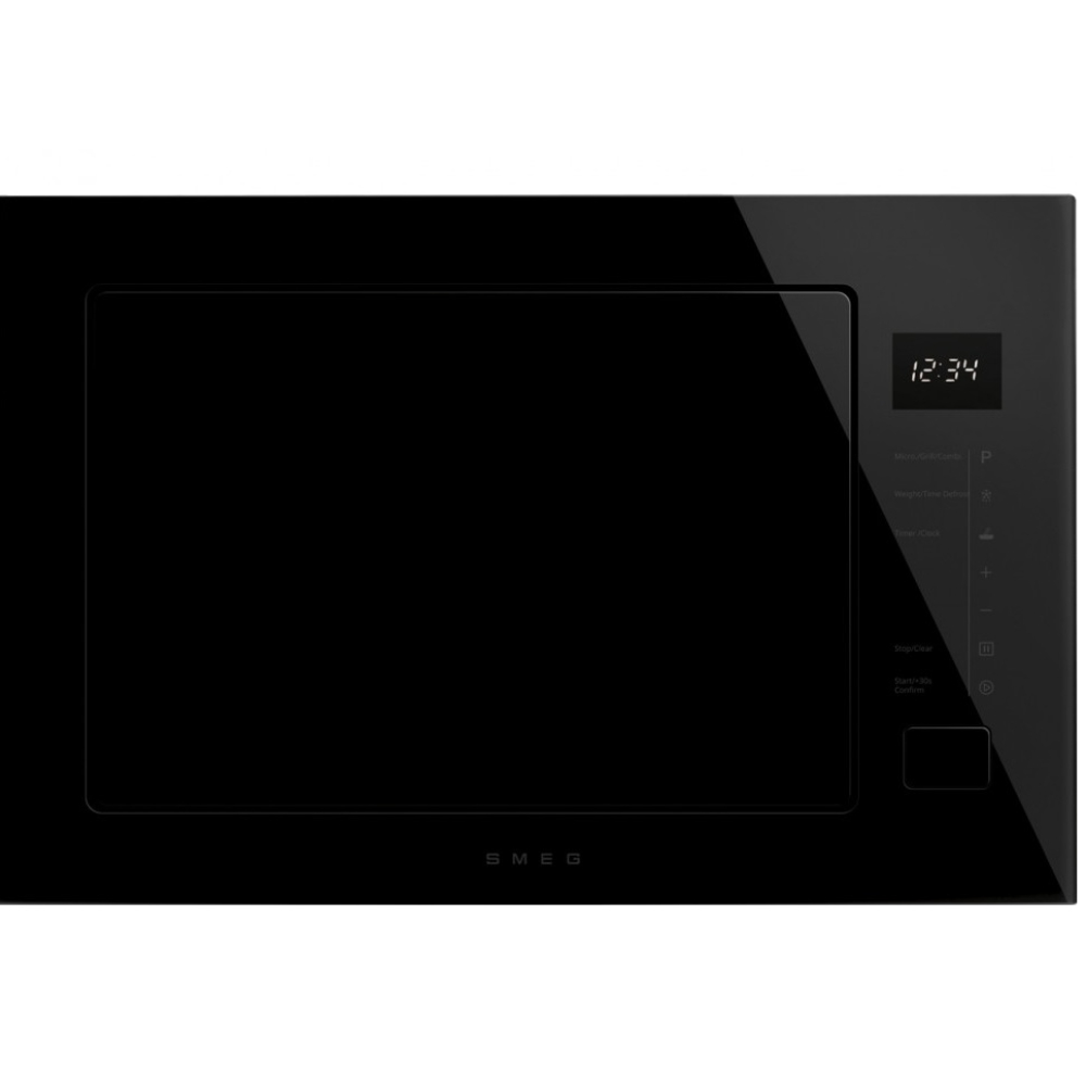 Микроволновая печь встраиваемая Smeg FMI225BI, черный