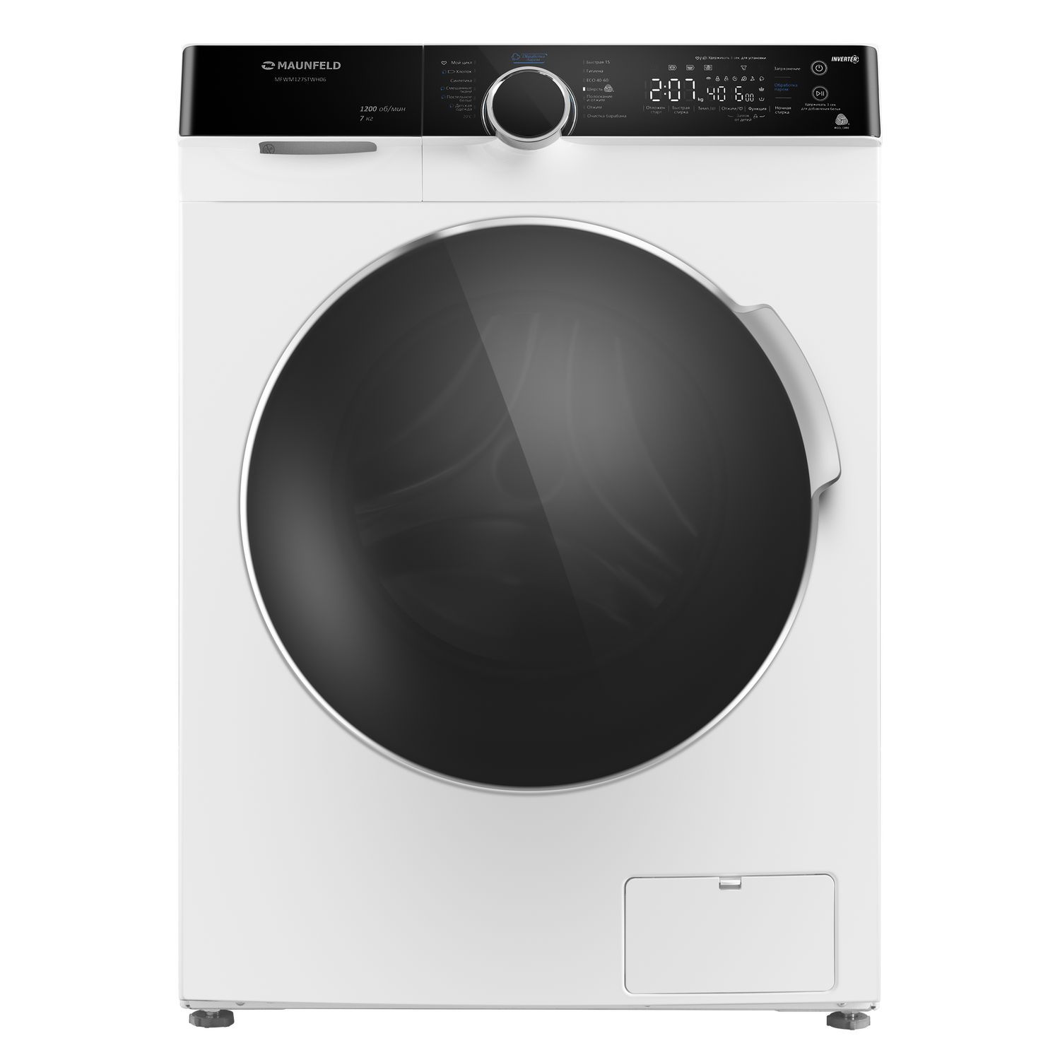 Стиральная машина Maunfeld MFWM127STWH06, белый