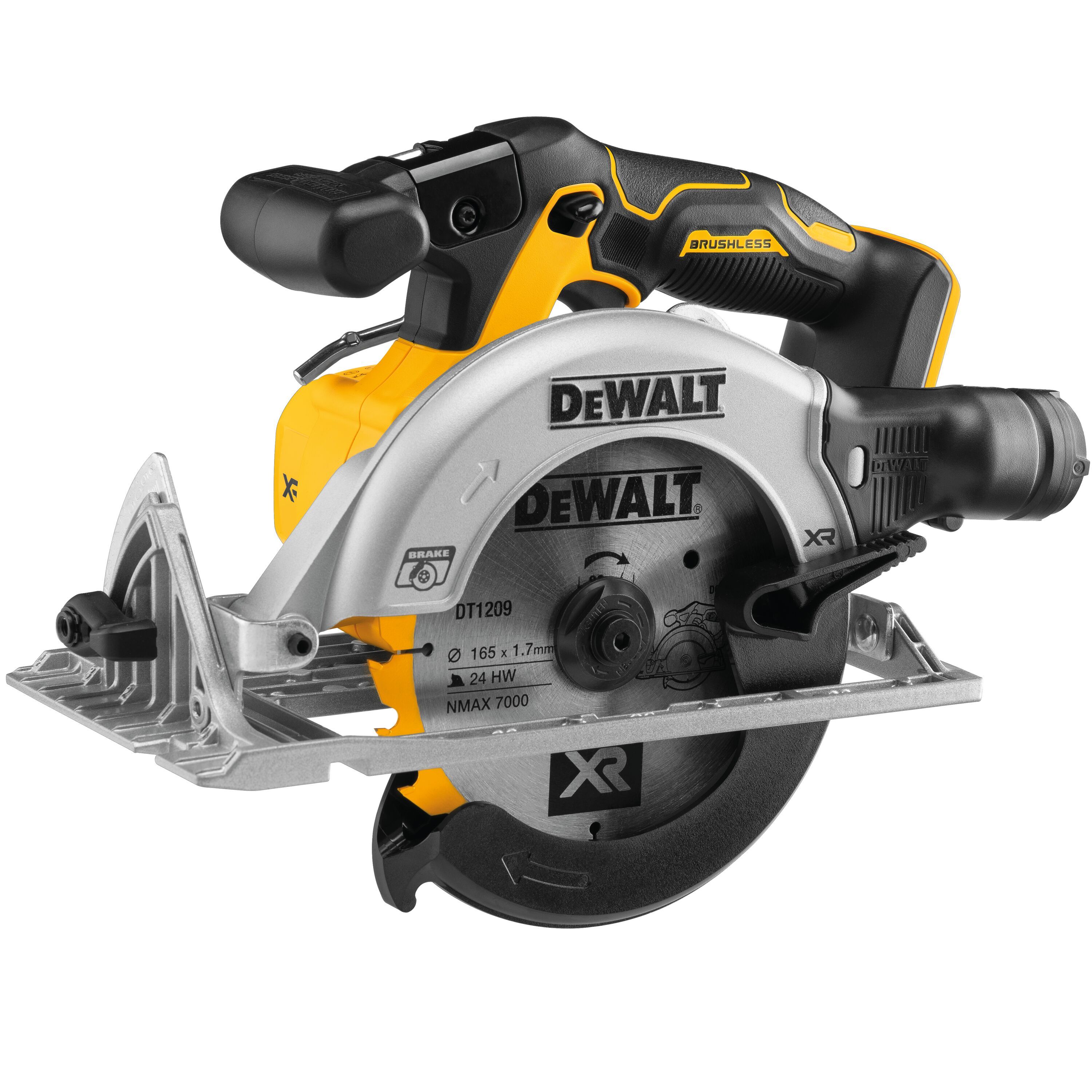 Пила циркулярная (дисковая) аккумуляторная DeWALT DCS565N-XJ (без АКБ и ЗУ)