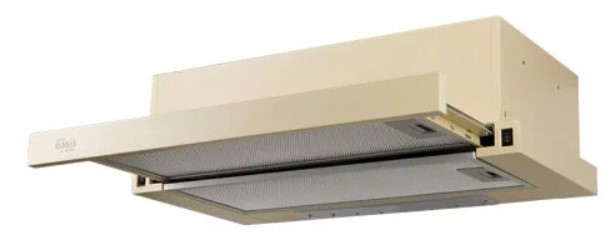 Вытяжка встраиваемая Oasis UV-60I F бежевый