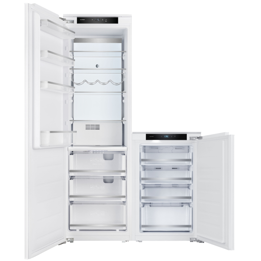 Холодильник Side-by-Side ZUGEL ZRISS363FNF (ZRI1750NF + ZFI870NF), белый