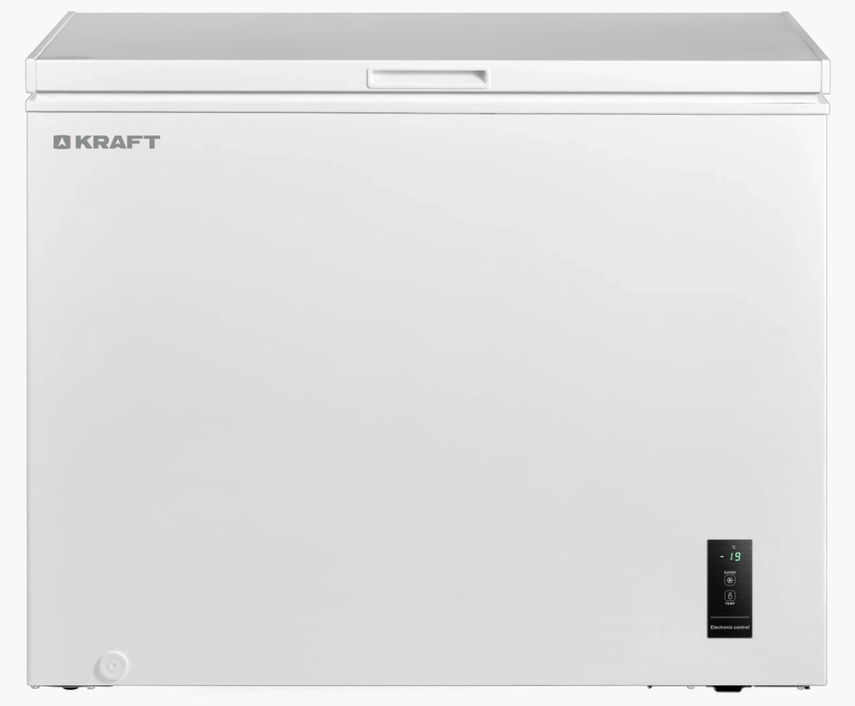 Морозильный ларь KRAFT BD (W)-360BL, белый