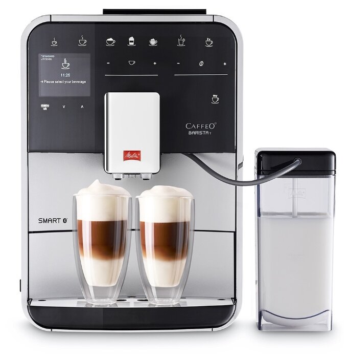 Кофемашина Melitta Caffeo Barista T Smart черный/серебристый