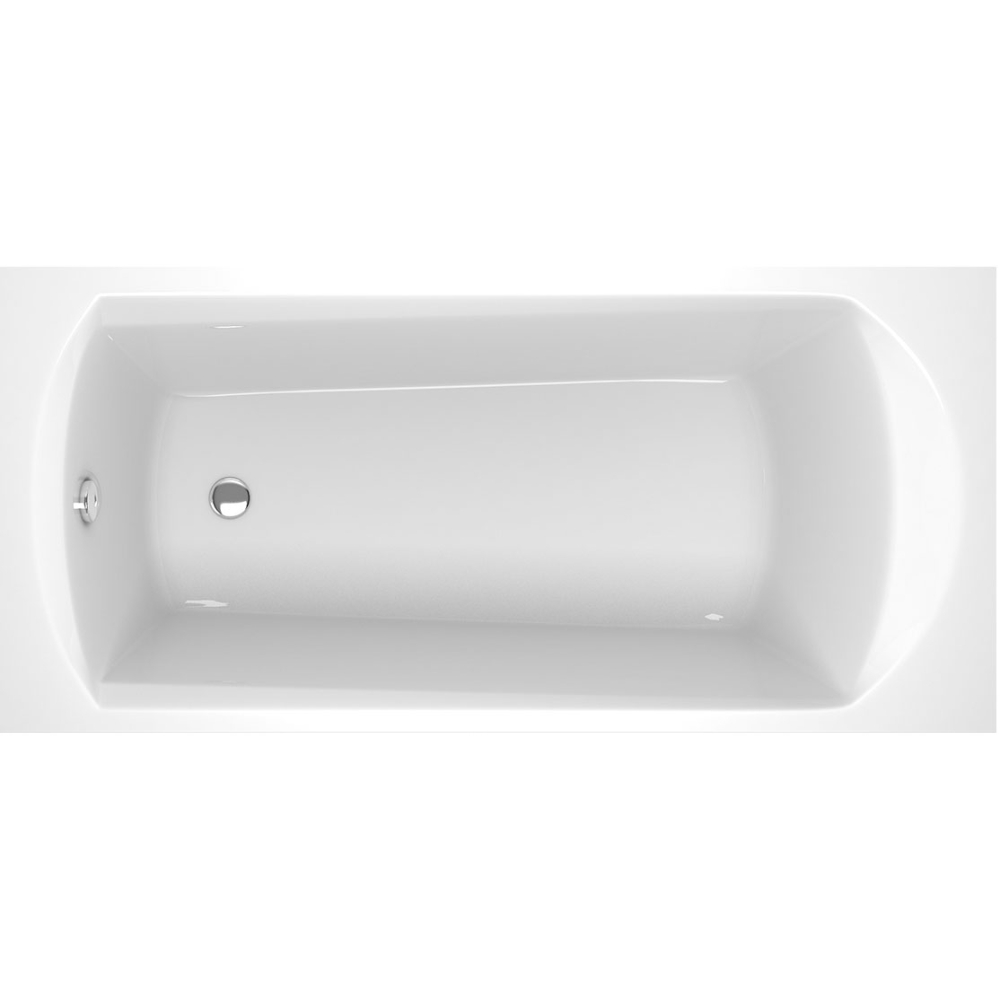 Ванна акриловая Ravak Domino C621000000 160x70 см правая (без опоры), белый