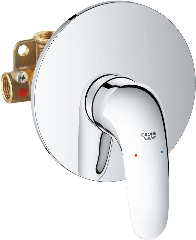 Смеситель для душа Grohe Eurostyle 2015 Solid 23725003 (внешняя и встраиваемая части)