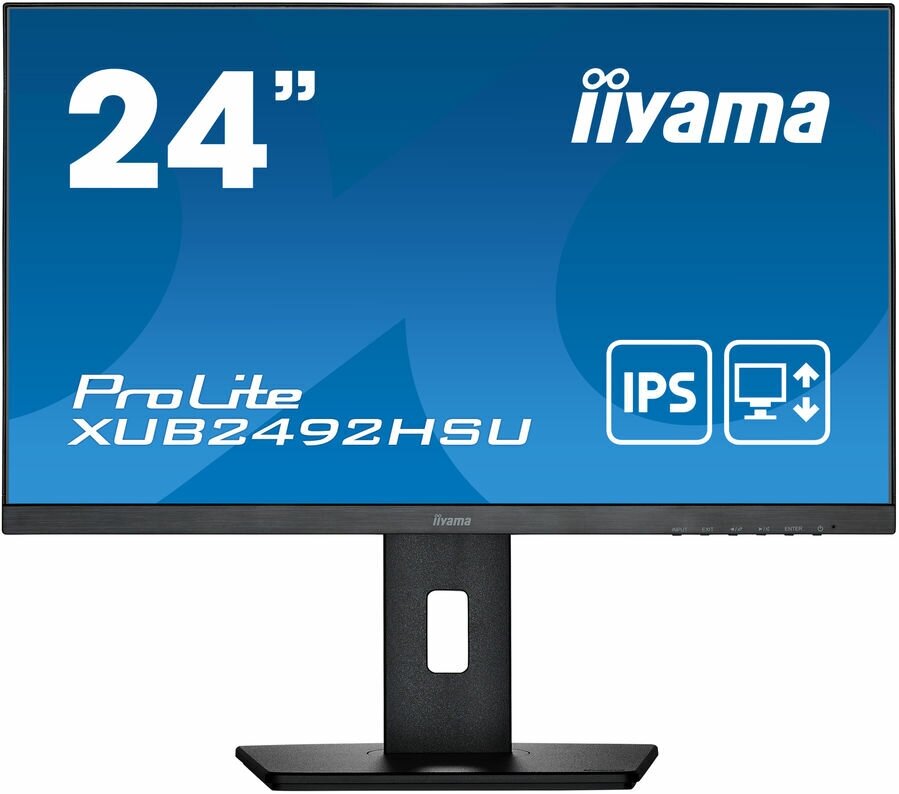 Монитор Iiyama ProLite XUB2492HSU-B5 черный