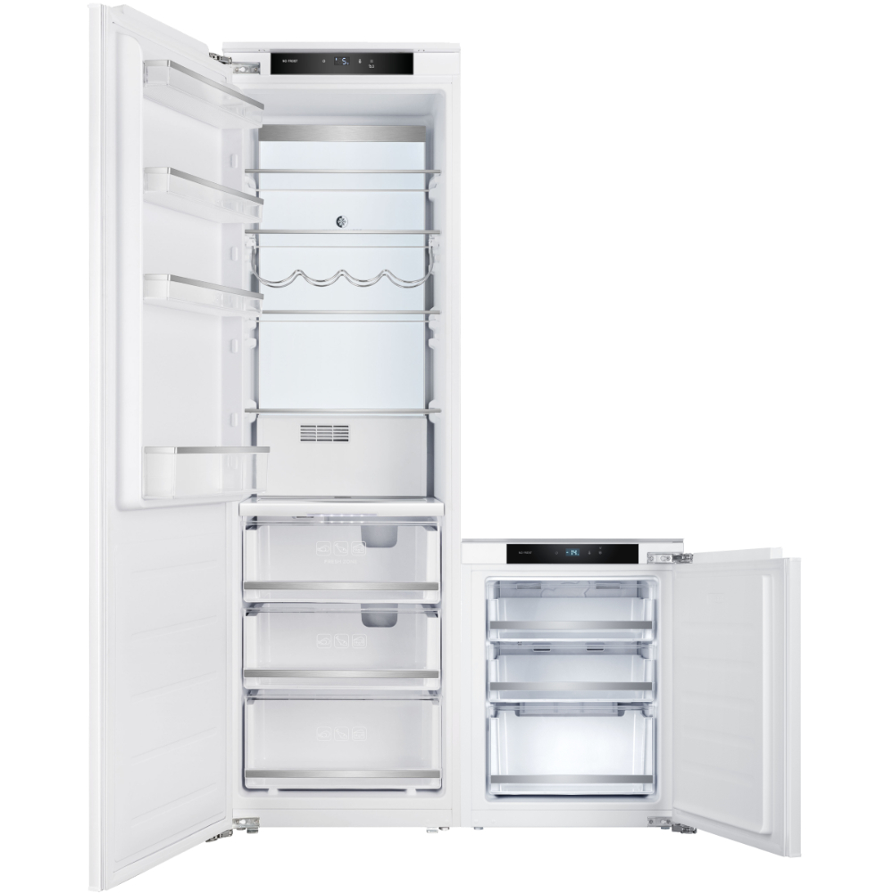Холодильник Side-by-Side ZUGEL ZRISS343FNF (ZRI1750NF + ZFI710NF), белый