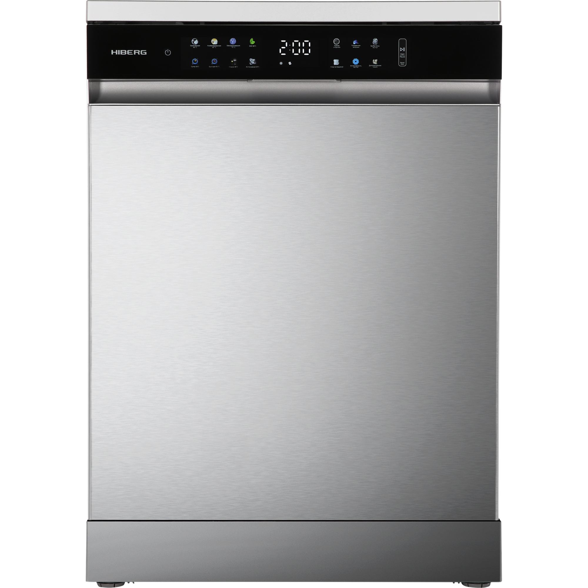 Посудомоечная машина Hiberg F68 1530 LХ нержавеющая сталь