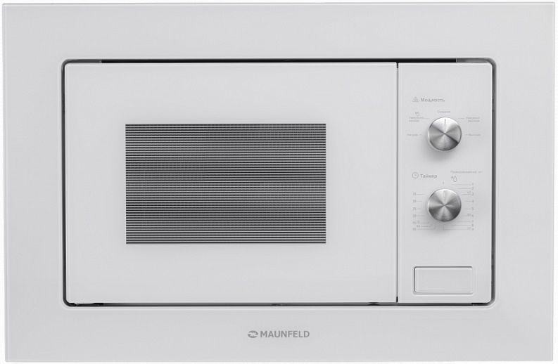 Микроволновая печь встраиваемая Maunfeld MBMO.20.1PGW, белый