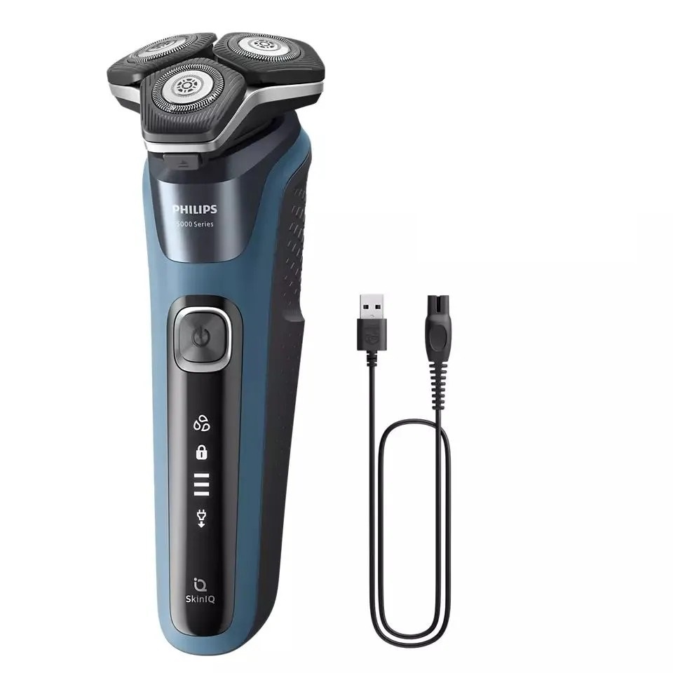 Электробритва Philips S5880/20, черный/синий