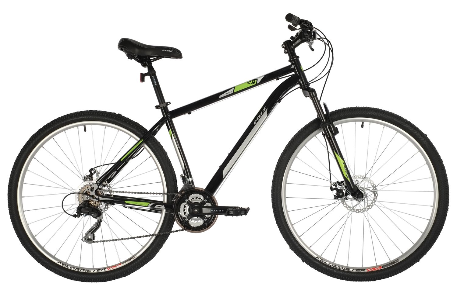 Велосипед Foxx AZTEC D (2021) рама 20 колеса 29" черный