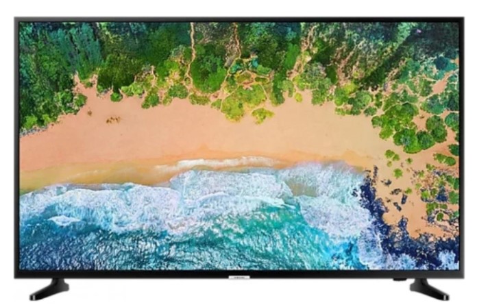 Телевизор Samsung UE50AU7002U 2022 черный