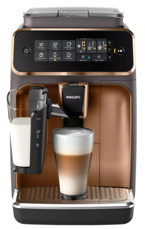 Кофемашина Philips EP3146 Series 3200 светло-серый/медь