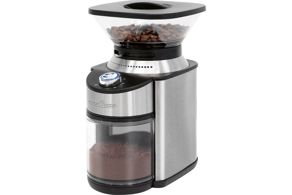 Кофемолка жерновая Profi Cook PC-EKM 1205, нерж.сталь