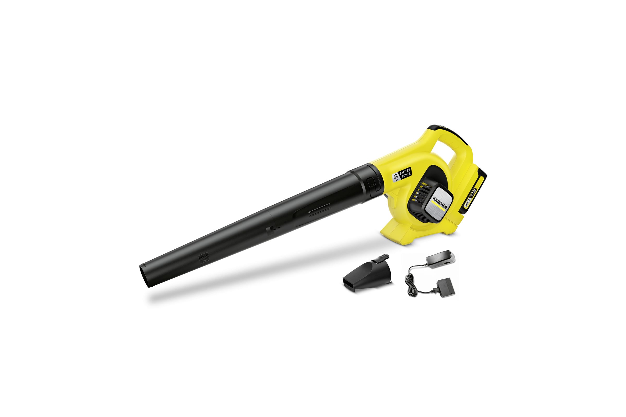 Воздуходувка ручная KARCHER LBL 2 Battery Set 1.445-110.0 (с АКБ) черный/желтый