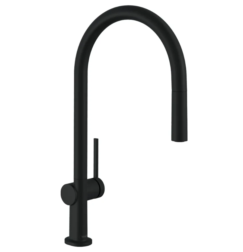 Смеситель для кухни Hansgrohe Talis M54 72802670, черный матовый