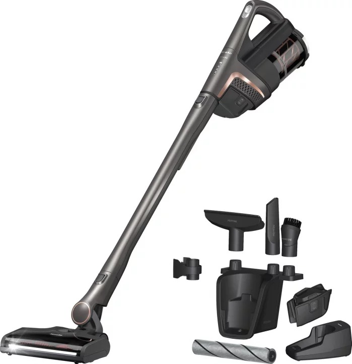 Пылесос вертикальный Miele Triflex HX2 Pro Infinity Grey PearlFinish, серый жемчуг