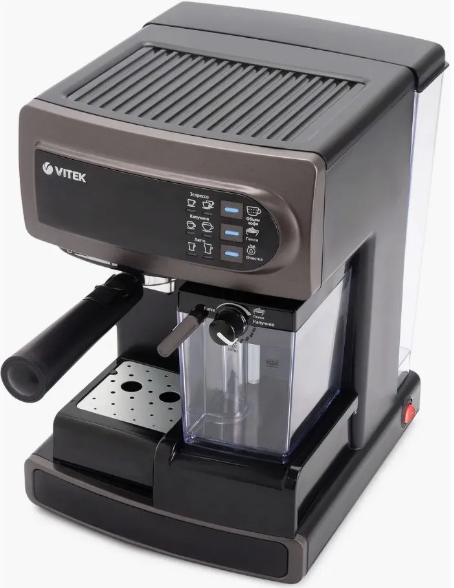 Кофеварка рожковая Vitek VT-1517 VT, фиолетовый