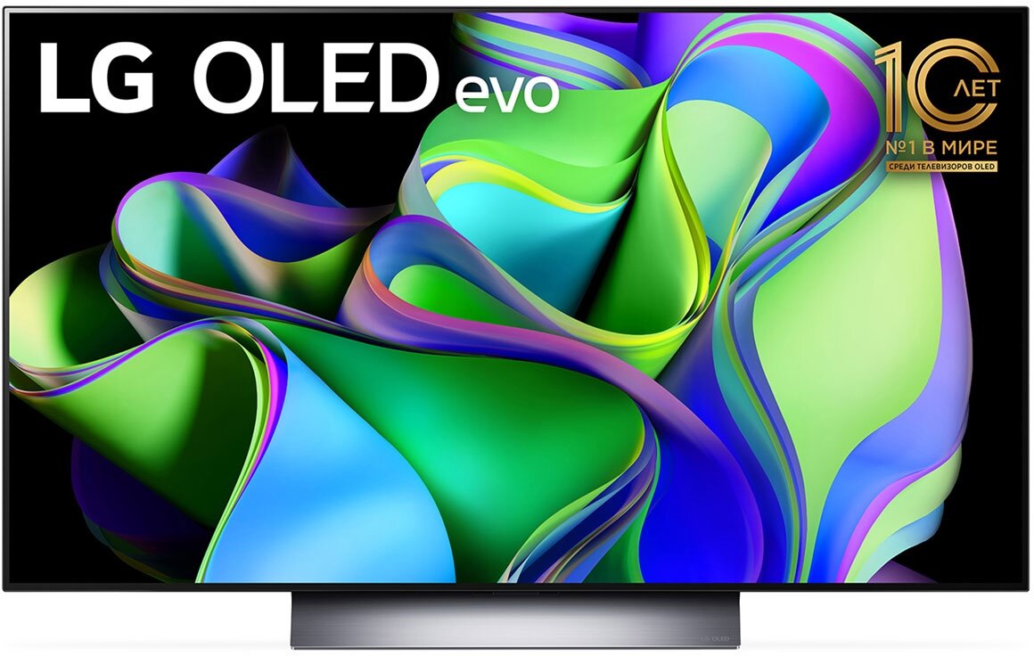 Телевизор LG OLED48C3RLA.ARUB
