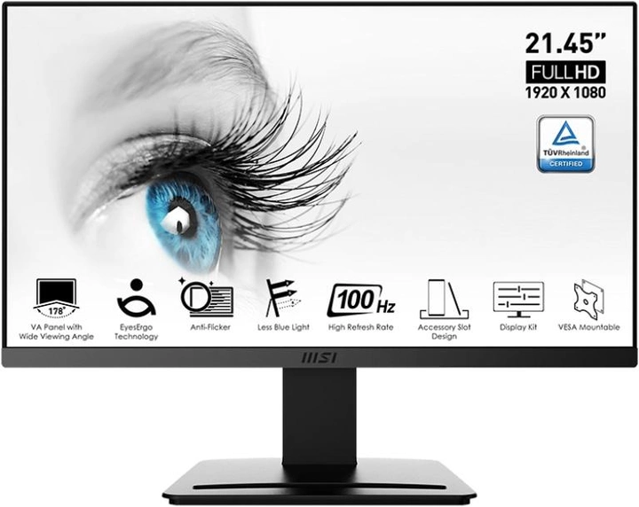 Монитор MSI Pro MP223 черный
