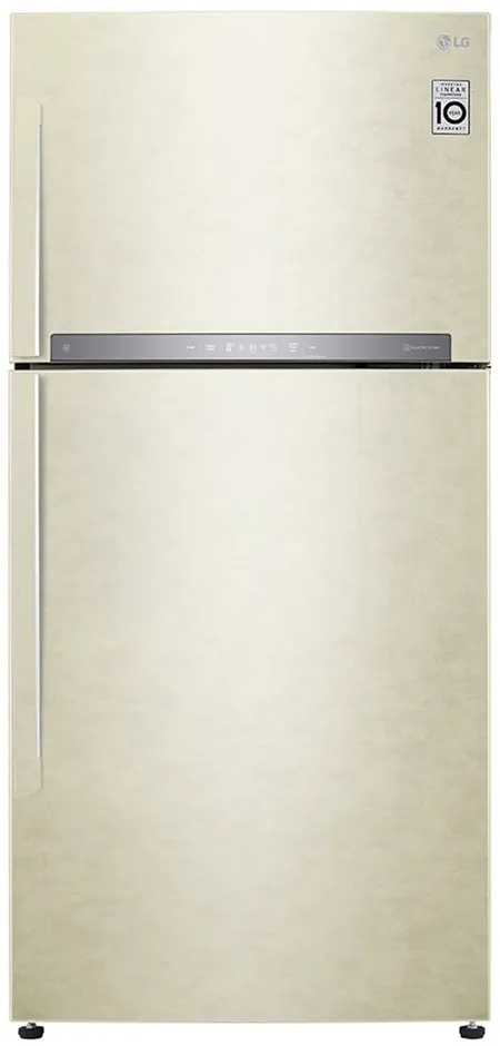 Холодильник LG GR-H802HEHL, бежевый