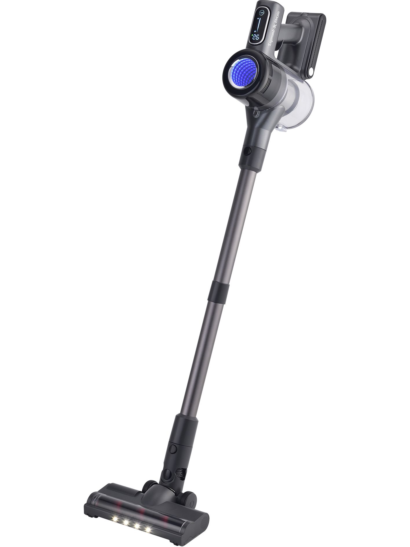 Пылесос вертикальный Zigmund & Shtain ZVC-1510, серый