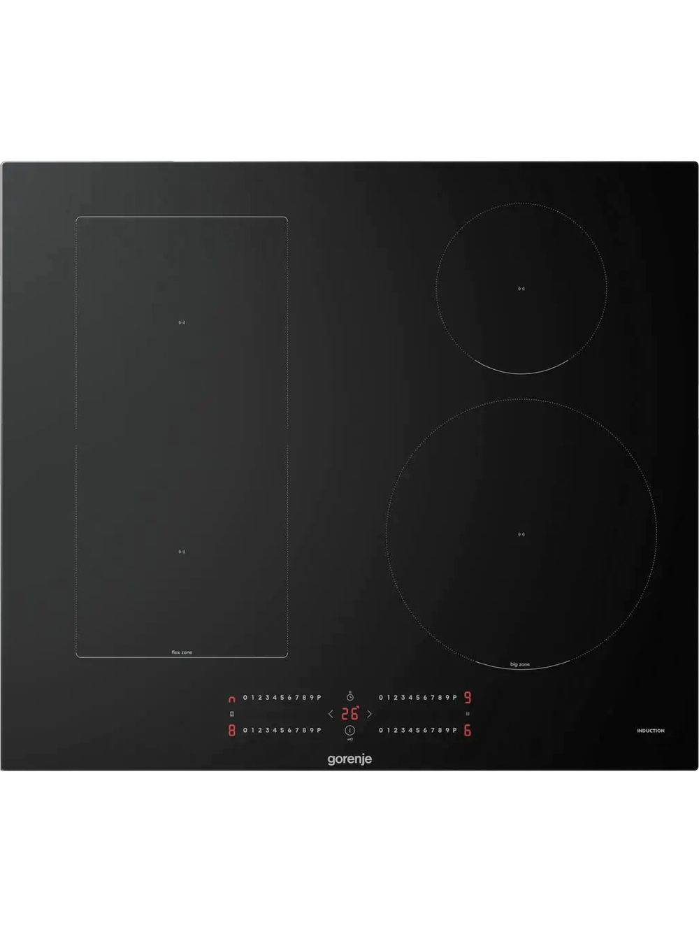 Варочная панель индукционная Gorenje GIC6422BSC, черный