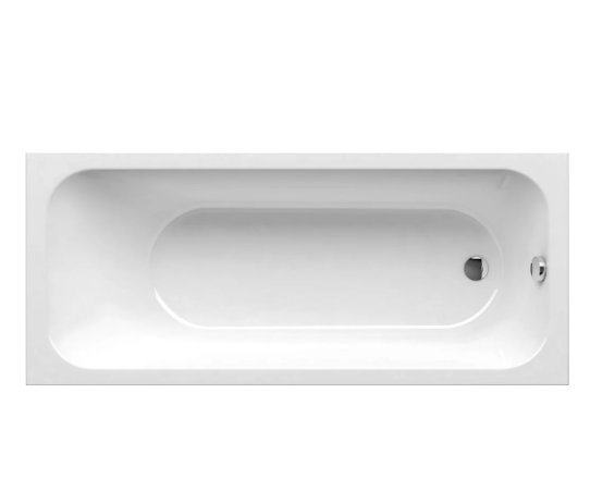 Ванна акриловая Ravak Chrome Slim C741300000 170x75 см (без опоры), белый