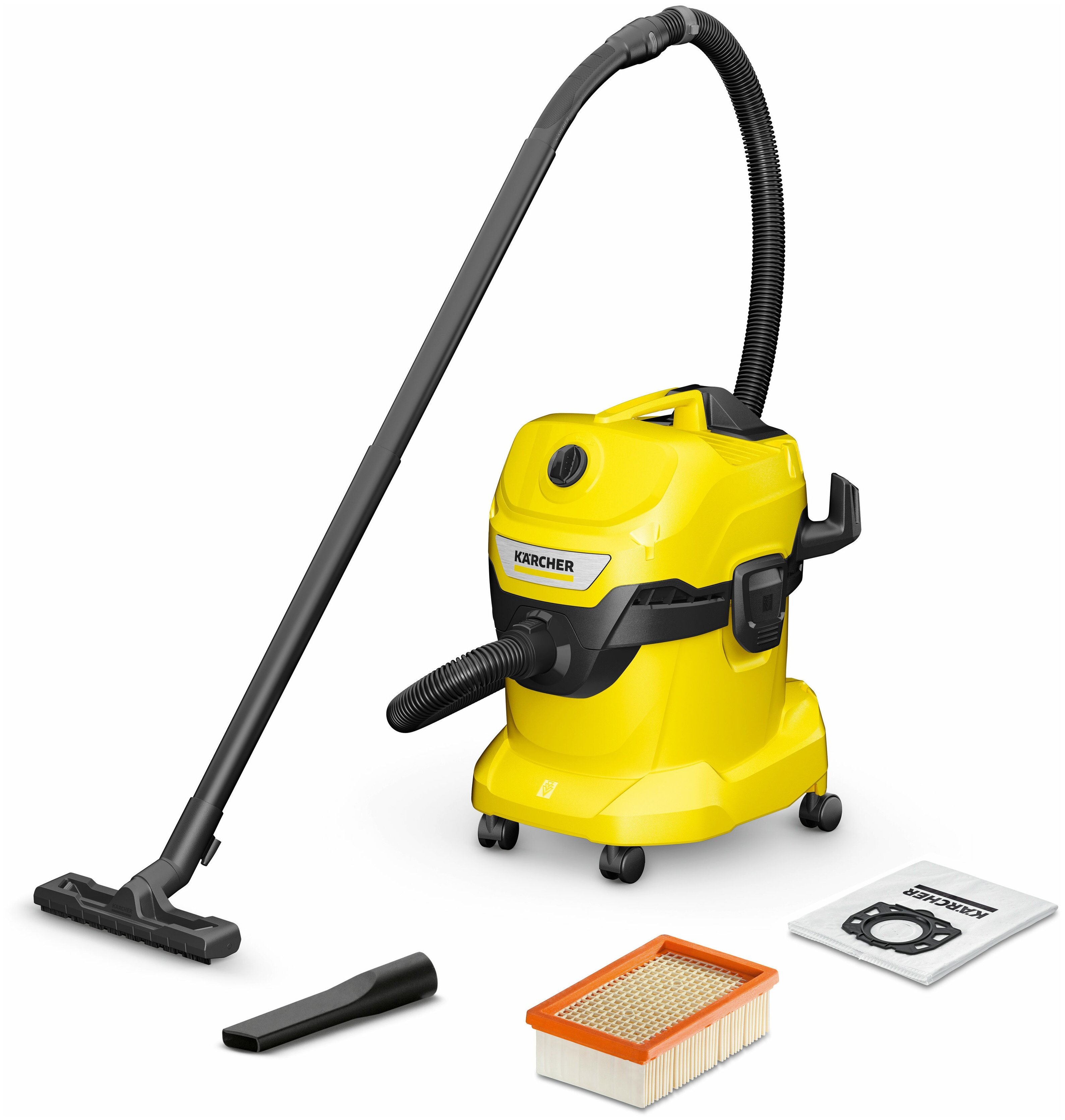 Пылесос хозяйственный Karcher WD 4 V-20/4/35 1.628-204.0