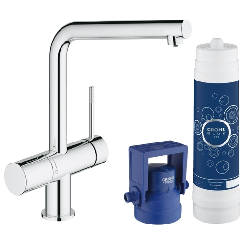 Однорычажный смеситель для кухни (мойки) Grohe Blue Minta 31345002
