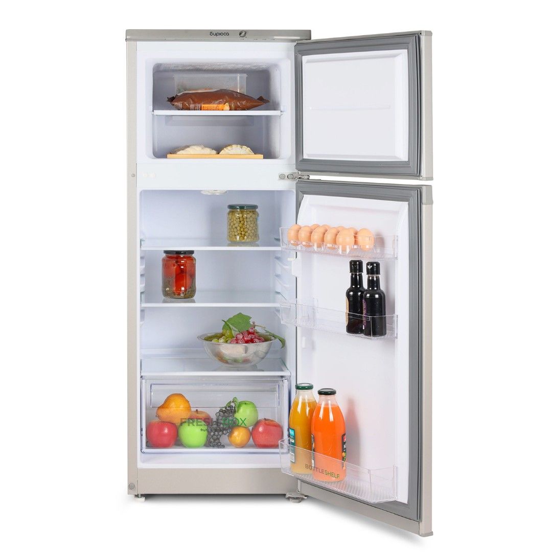 Холодильник Бирюса M422, металлик