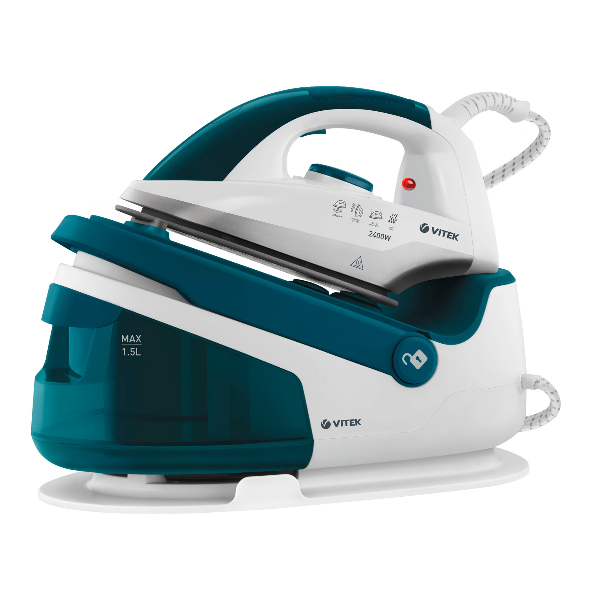 Парогенератор VITEK VT-2830, белый/зеленый