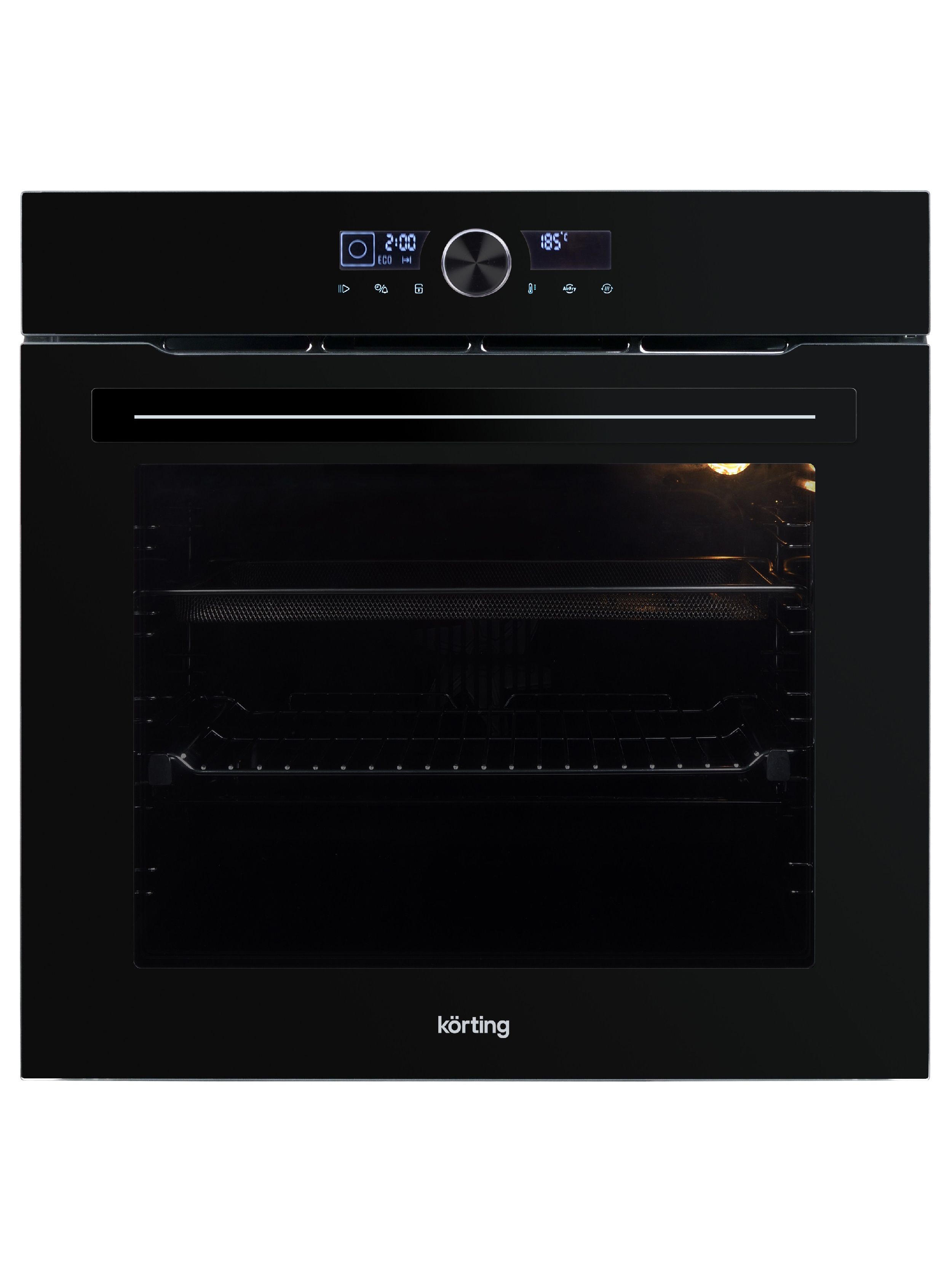 Духовой шкаф электрический Korting OKB 8731 CPGN, черный
