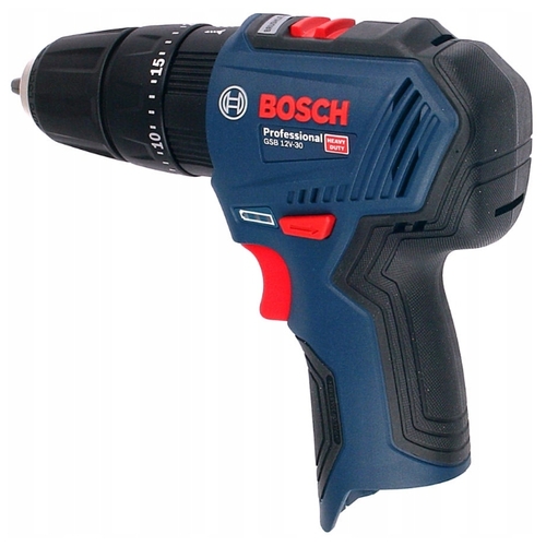 Дрель-шуруповерт ударная аккумуляторная BOSCH GSB 12V-30 0 коробка 30 Н·м 0.601.9G9.102