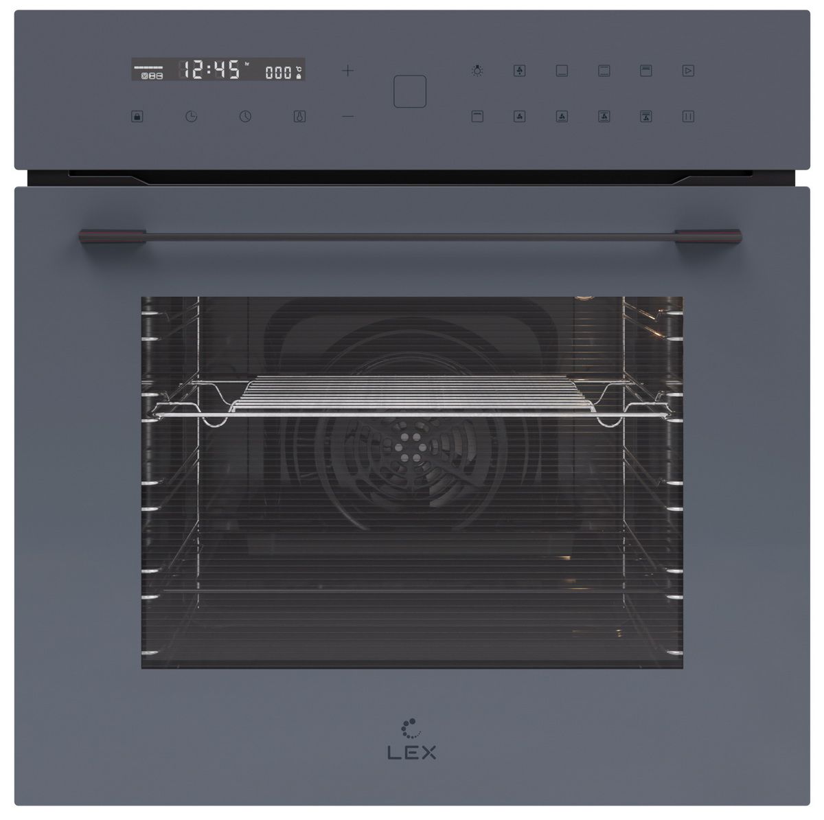 Духовой шкаф электрический LEX EDS 101 GR, серый