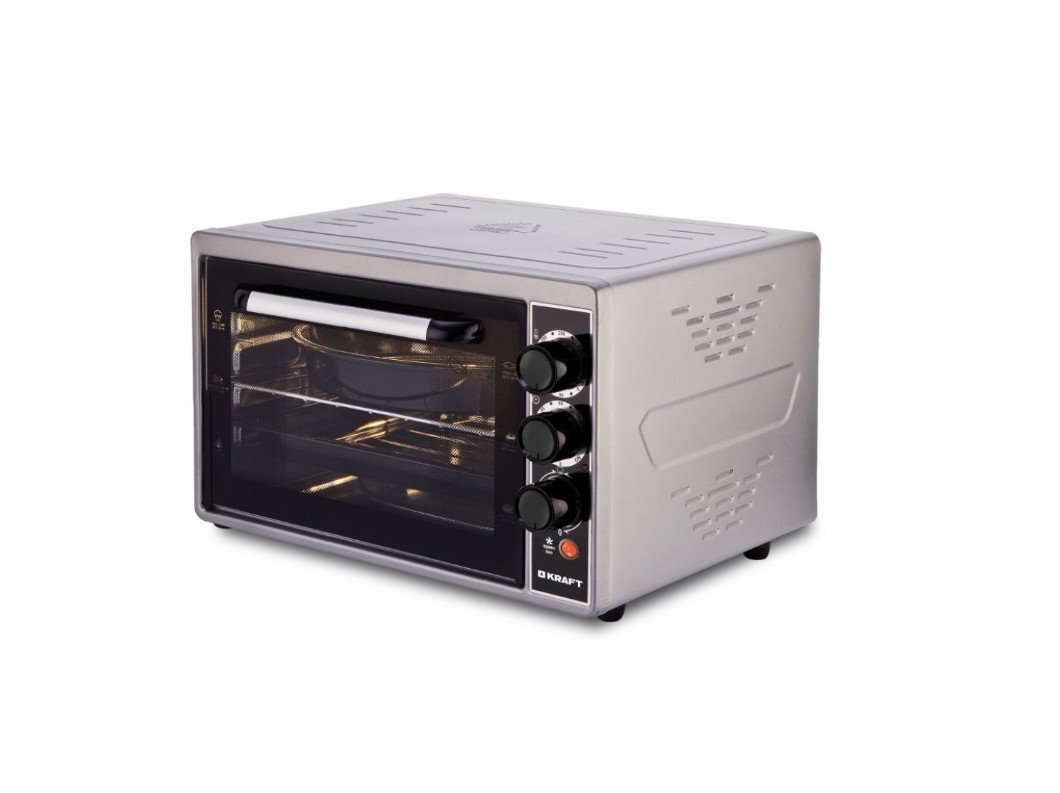 Мини печь KRAFT KF-MO4506GR серый