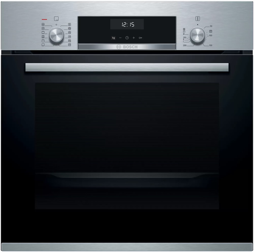Духовой шкаф электрический Bosch HIJ517YS0R, нержавеющая сталь
