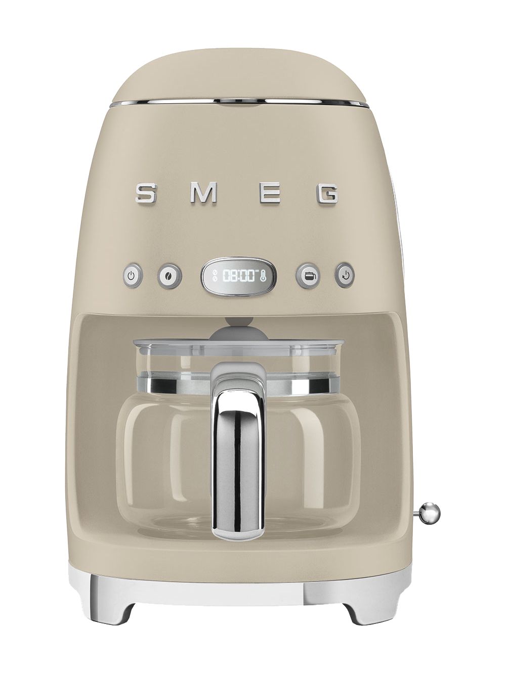 Кофеварка капельная Smeg DCF02MLMEU, лунный