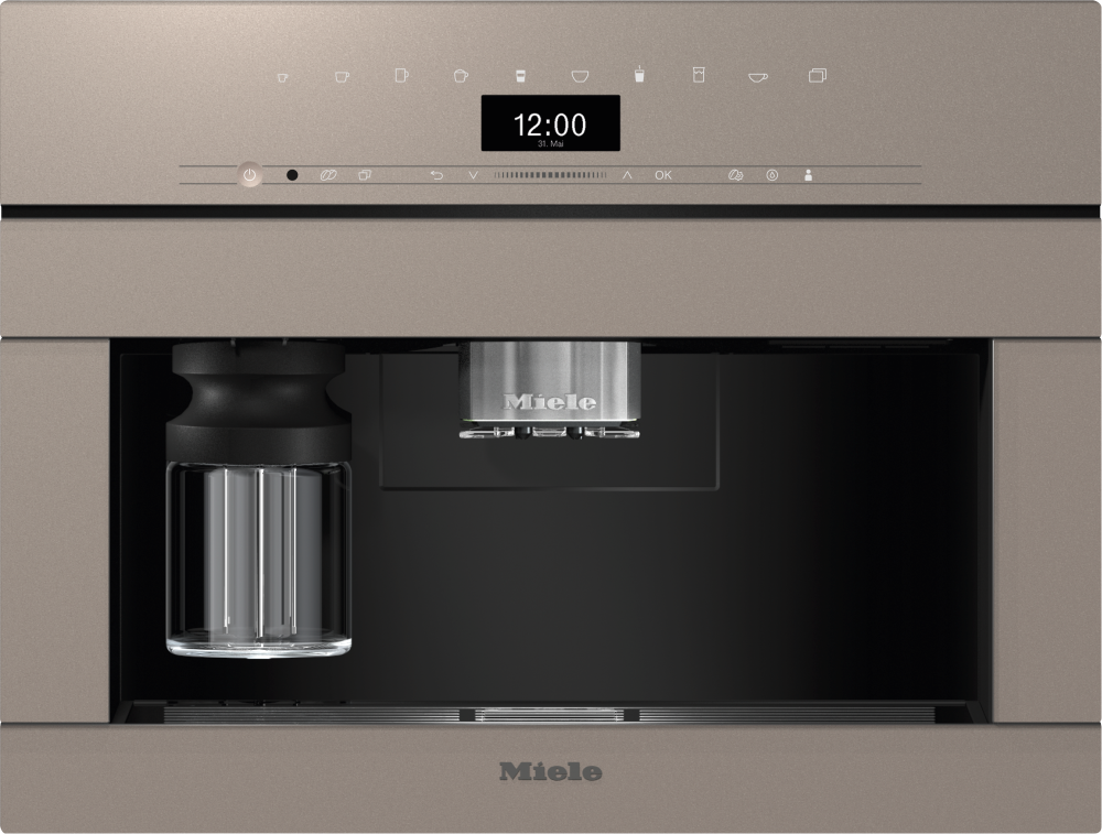 Кофемашина автоматическая встраиваемая Miele CVA 7440 Pearl Beige, жемчужно-бежевый