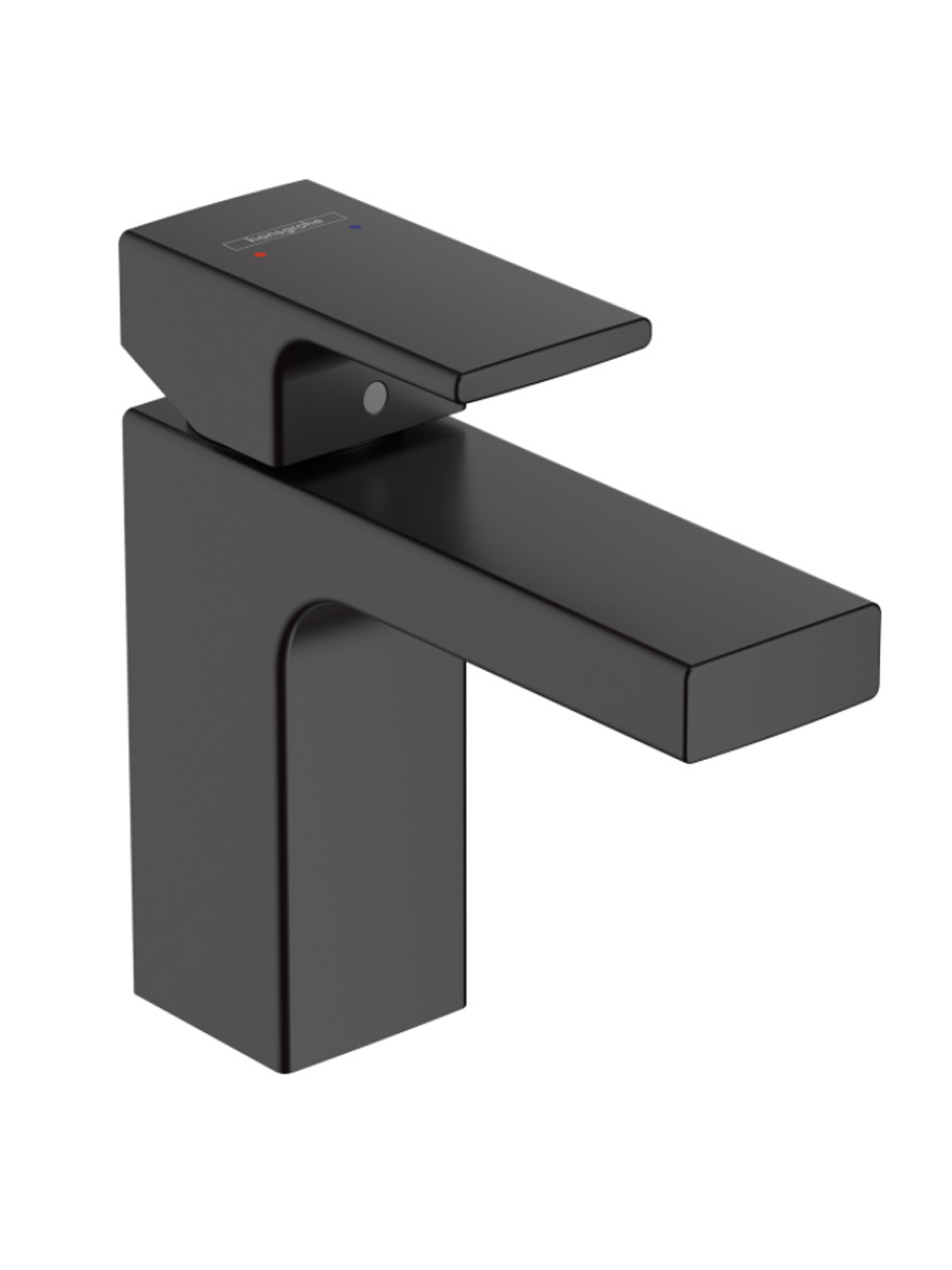 Смеситель для раковины Hansgrohe Vernis Shape 100 71561670, матовый черный