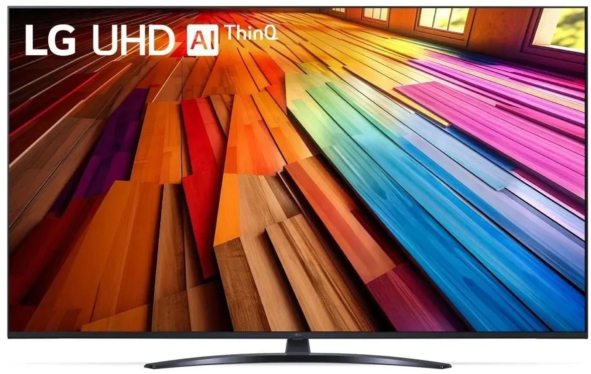 Телевизор LG 65UT81006LA.ARUB, черный