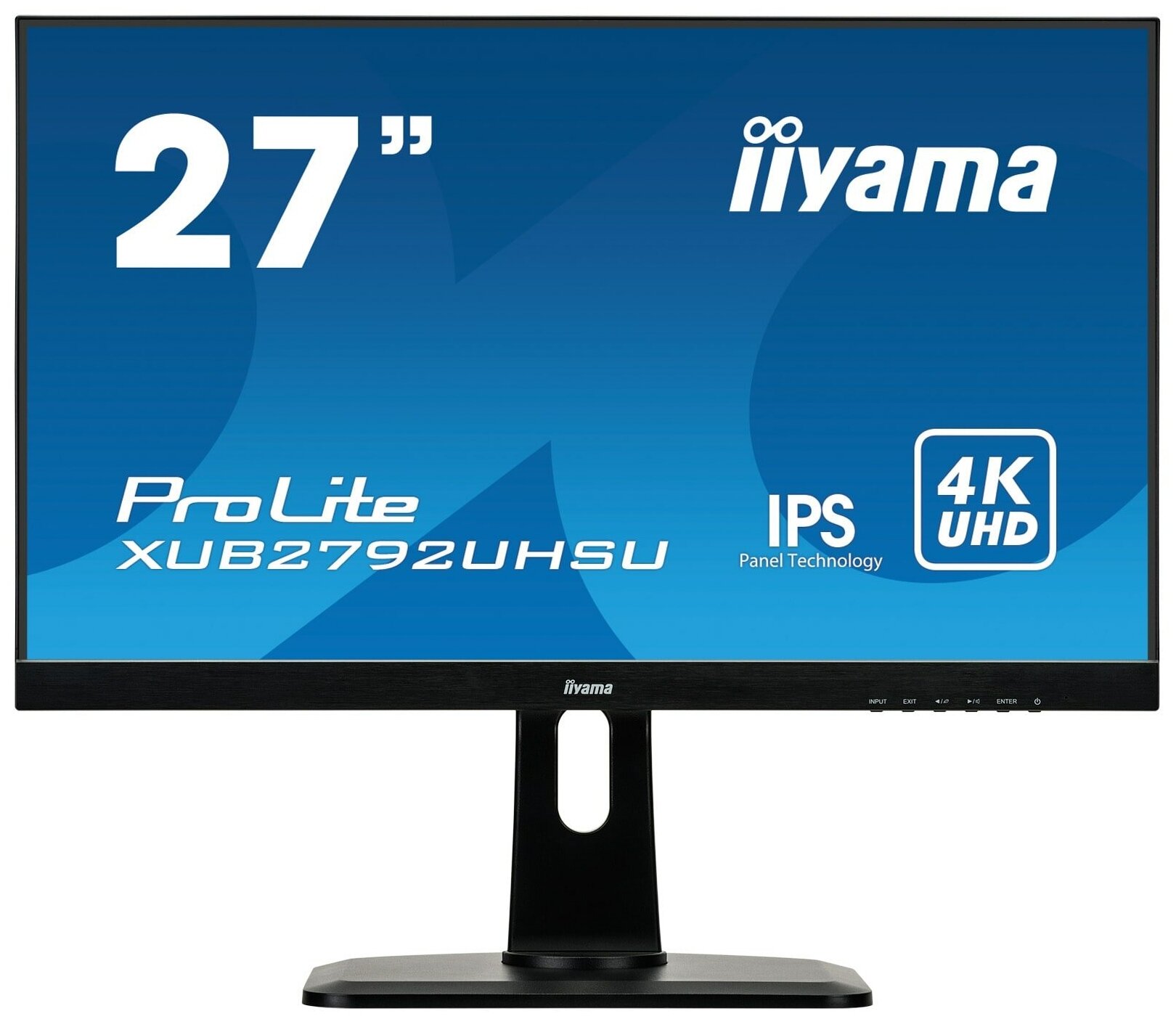 Монитор Iiyama ProLite XUB2792UHSU-1, IPS, черный